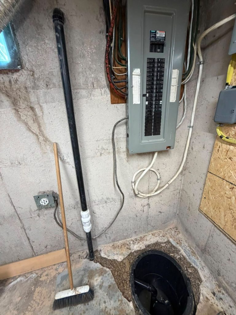 Sump Pump & Interior Weeping Tile Installation at Chapman Court, St. Catharines, ON